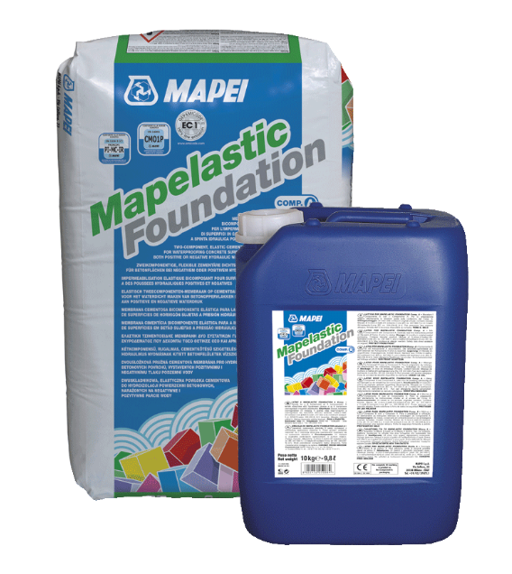MAPEI Mapelastic Foundation (notur negatīvo spiedienu)